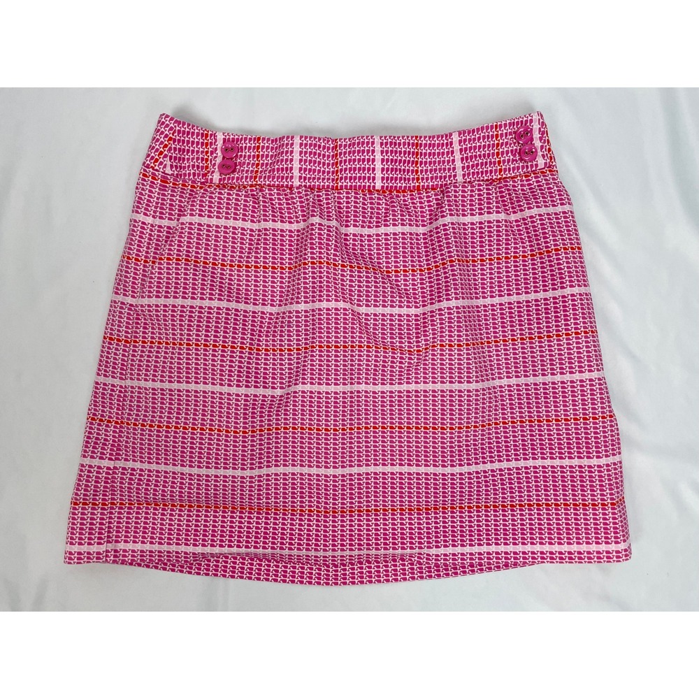 Vineyard Vines Women Sz 2 Pink‎ Whale Skirt Lined